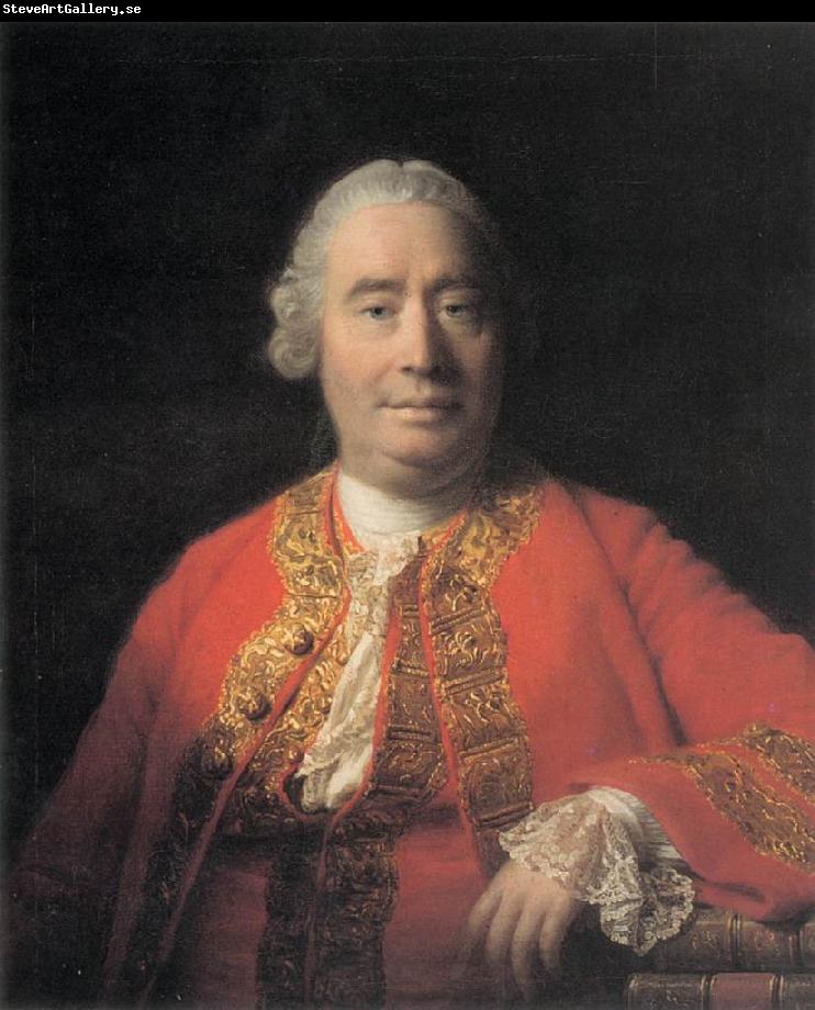 RAMSAY, Allan Portrait of David Hume dy